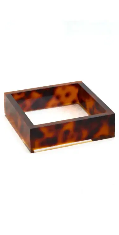 Tizo Design Lucite Tortoise Napkin Holder | Thumbnail 1 Tizo Design Lucite Tortoise Napkin Holder | Thumbnail 1