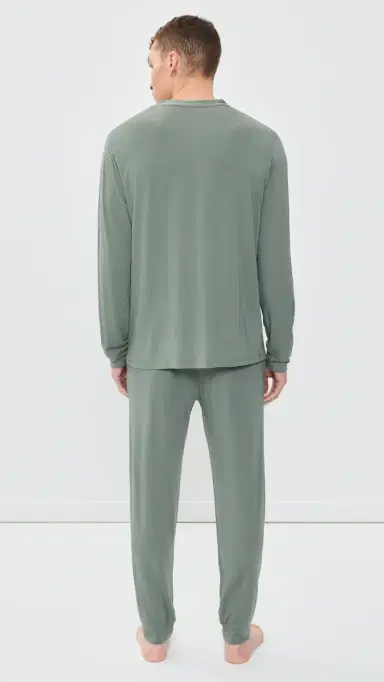 Eberjey Henry Long Pajamas Set Desert age | Thumbnail 3
