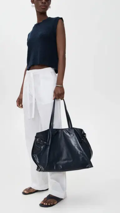 Proenza Schouler Days Carryall Tote in Paper Calf | Thumbnail 3