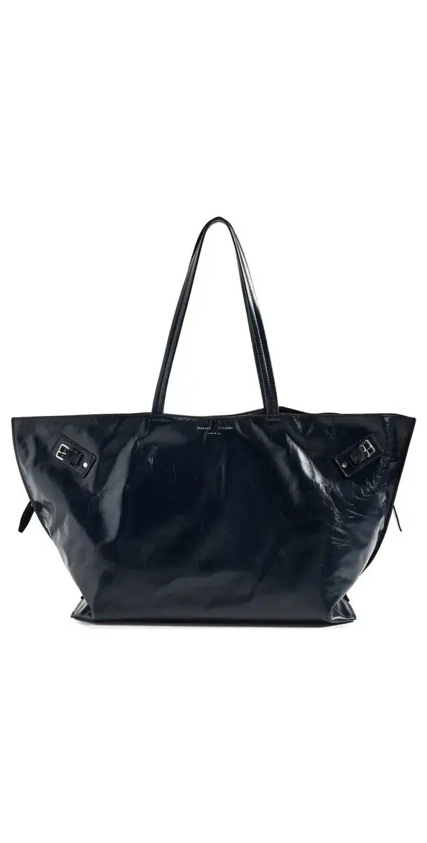 Proenza Schouler Days Carryall Tote in Paper Calf Navy One Size