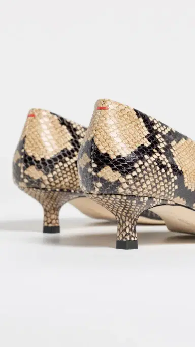 aeyde Clara Snake Print Leather Pumps Hazelnut | Thumbnail 4 aeyde Clara Snake Print Leather Pumps Hazelnut | Thumbnail 4