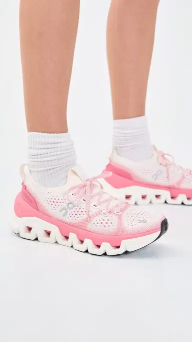 ON Cloud X Tempo Sneakers Ivory/Camellia 9 | Thumbnail 3