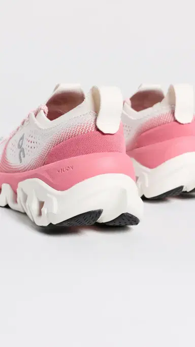 ON Cloud X Tempo Sneakers Ivory/Camellia 9 | Thumbnail 4