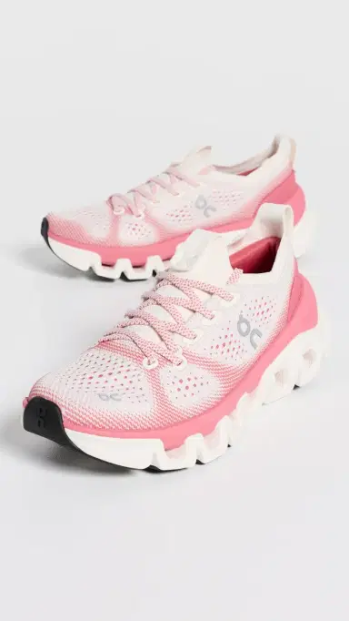 ON Cloud X Tempo Sneakers Ivory/Camellia 9 | Thumbnail 5