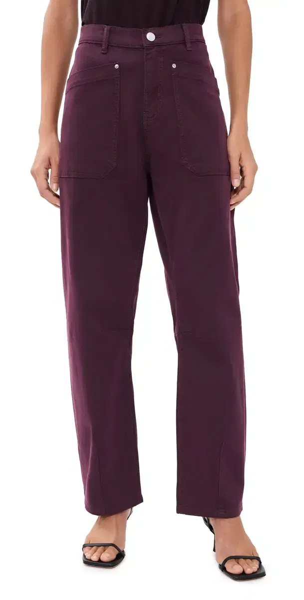 DL1961 Bilie Easy Barrel Pants Viola (Dl Twill)