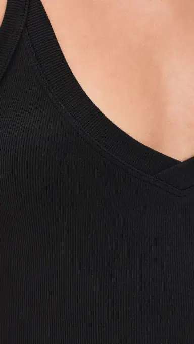 L'AGENCE Wrenna Racerback Thong Bodysuit Black | Thumbnail 6 L'AGENCE Wrenna Racerback Thong Bodysuit Black | Thumbnail 6