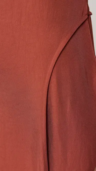 Theory Drape Parachute Dress Umber | Thumbnail 6 Theory Drape Parachute Dress Umber | Thumbnail 6