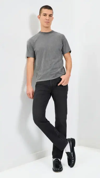 Asher Noah Supima Tee Vintage Black M | Thumbnail 5 Asher Noah Supima Tee Vintage Black M | Thumbnail 5