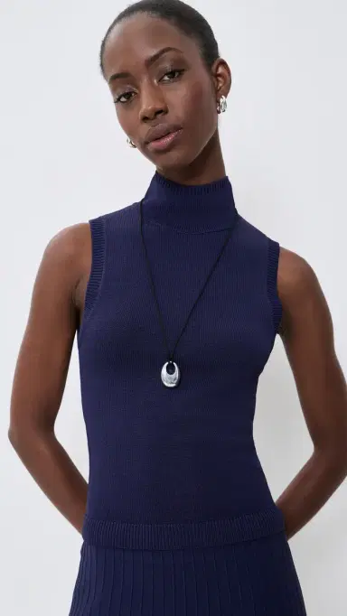 Staud Montclair Top Midnight L | Thumbnail 2
