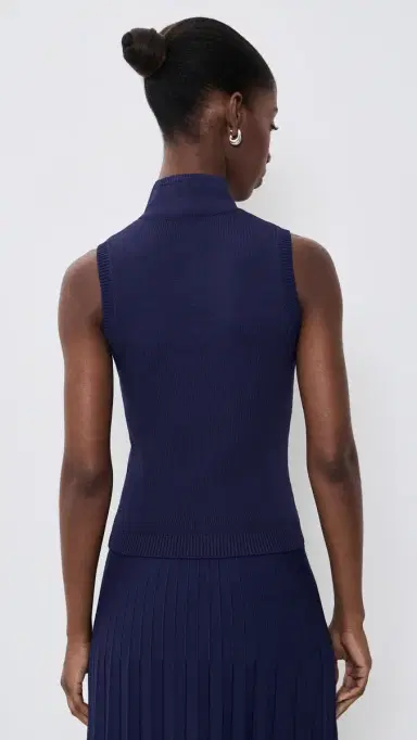 Staud Montclair Top Midnight L | Thumbnail 3