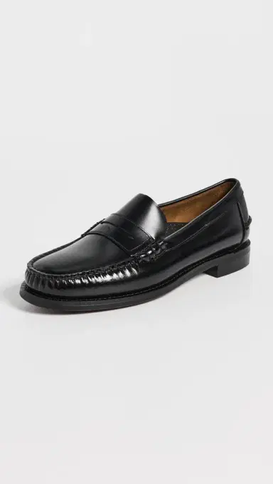 Sebago Classic Dan Leather Loafers Black | Thumbnail 2
