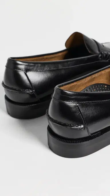 Sebago Classic Dan Leather Loafers Black | Thumbnail 3