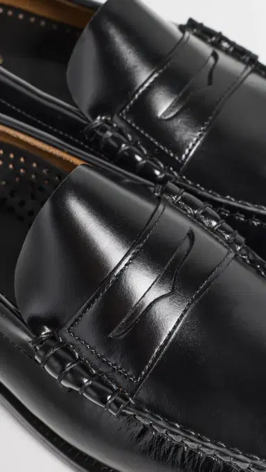 Sebago Classic Dan Leather Loafers Black | Thumbnail 5