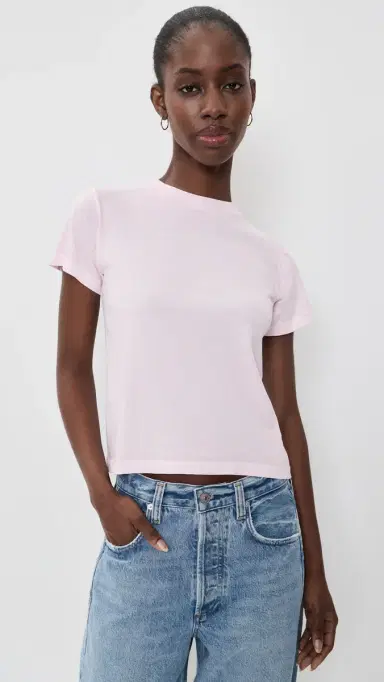 ALL THREE Clea T-Shirt Light Pink | Thumbnail 2