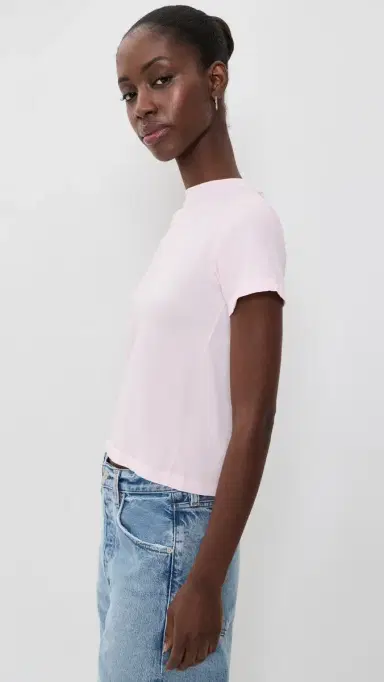 ALL THREE Clea T-Shirt Light Pink | Thumbnail 4