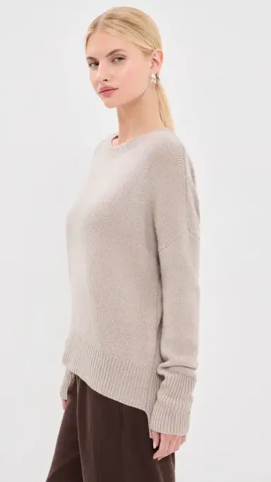 Lisa Yang Mila Cashmere Sweater Sand | Thumbnail 4 Lisa Yang Mila Cashmere Sweater Sand | Thumbnail 4