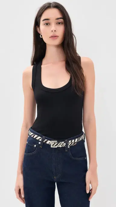 L'Agence Shania Racerback Tank | Thumbnail 2 L'Agence Shania Racerback Tank | Thumbnail 2
