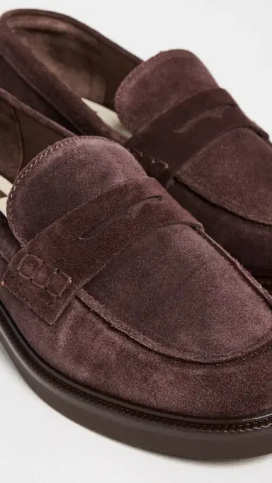 Dolce Vita Tiggy Loafers Mahogany Suede | Thumbnail 4