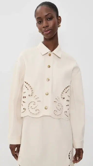 Ulla Johnson The Bobbi Jacket Cowrie | Thumbnail 2