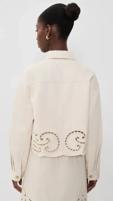 Ulla Johnson The Bobbi Jacket Cowrie | Thumbnail 3