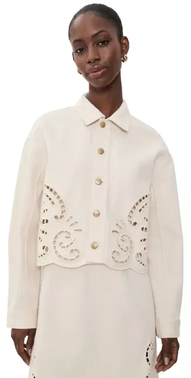 Ulla Johnson The Bobbi Jacket Cowrie | Thumbnail 1