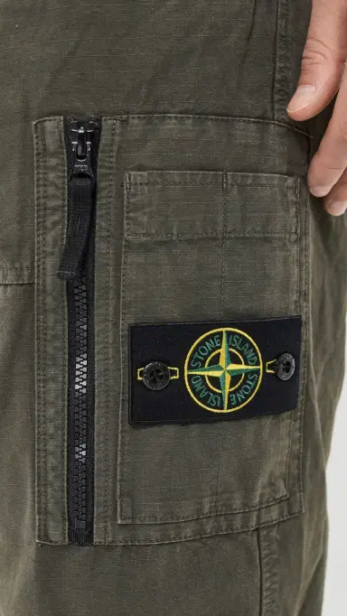 Stone Island Ripstop Cargo Pants Coal Grey 32 | Thumbnail 6