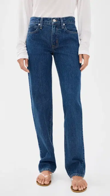 SLVRLAKE Chloe Straight Jeans LA WOMAN | Thumbnail 2