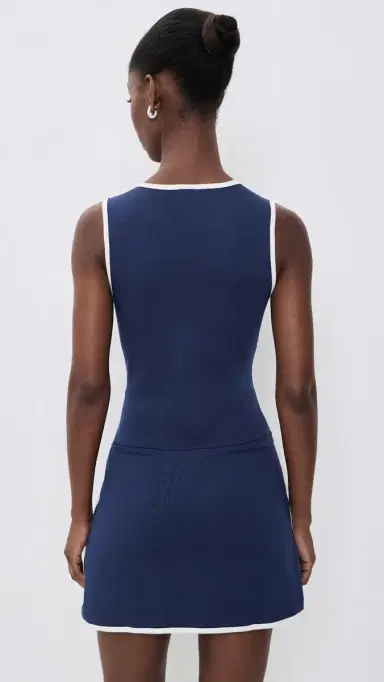 Adidas Golf Originals Tank Dress Night Indigo | Thumbnail 3