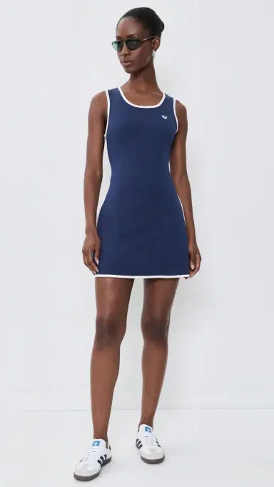 Adidas Golf Originals Tank Dress Night Indigo | Thumbnail 5