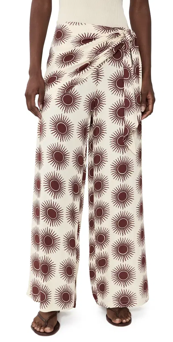 Dress To Scarf Pants Off-White Solaris