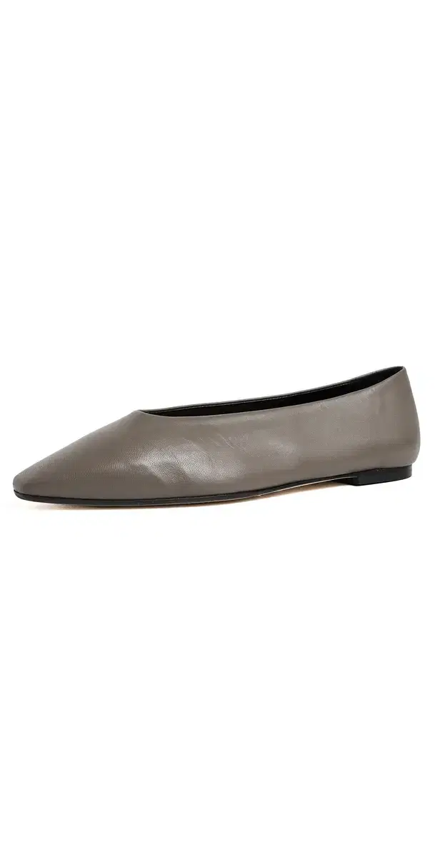 AEYDE Betty Nappa Leather Flats Taupe