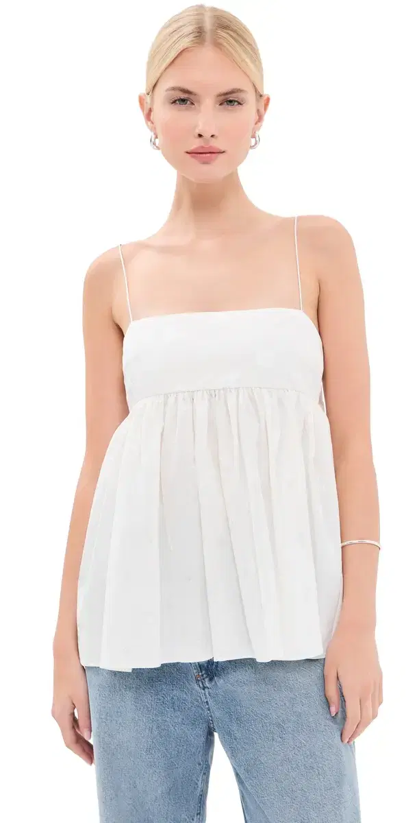 Cecilie Bahnsen Veronica Top White 6