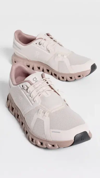 ON Cloud 6 Sneakers Oyster/Biscuit 6 | Thumbnail 5