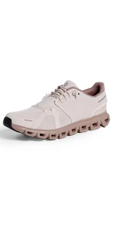 ON Cloud 6 Sneakers Oyster/Biscuit 6 | Thumbnail 1