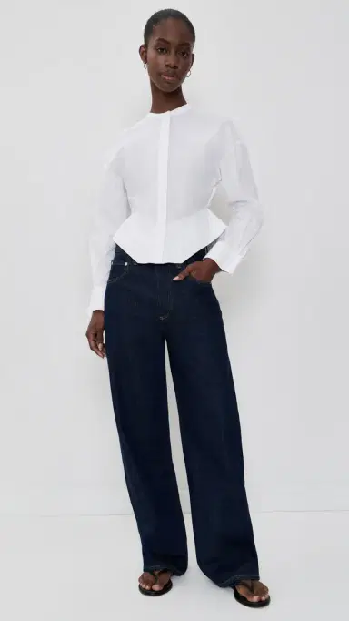 Staud Rhys Top White | Thumbnail 6