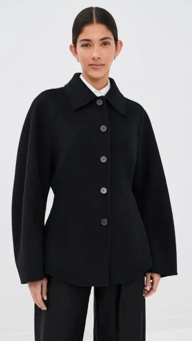 RÓHE Sculptural Double-Faced Wool Jacket | Thumbnail 2 RÓHE Sculptural Double-Faced Wool Jacket | Thumbnail 2