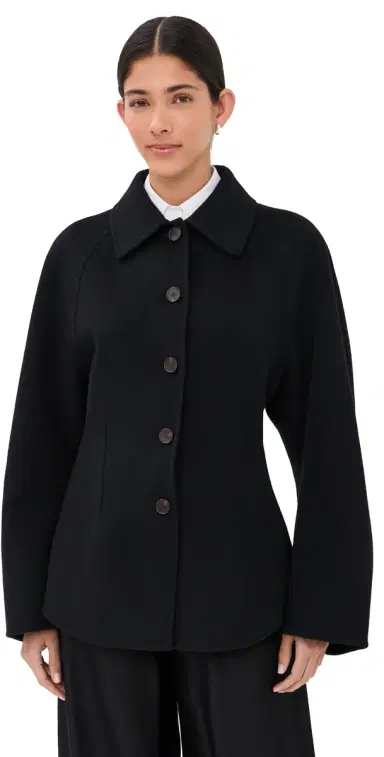RÓHE Sculptural Double-Faced Wool Jacket | Thumbnail 1 RÓHE Sculptural Double-Faced Wool Jacket | Thumbnail 1