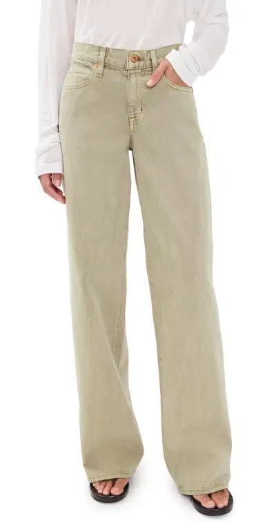 SLVRLAKE Mica Jeans Sand Dune | Thumbnail 1 SLVRLAKE Mica Jeans Sand Dune | Thumbnail 1