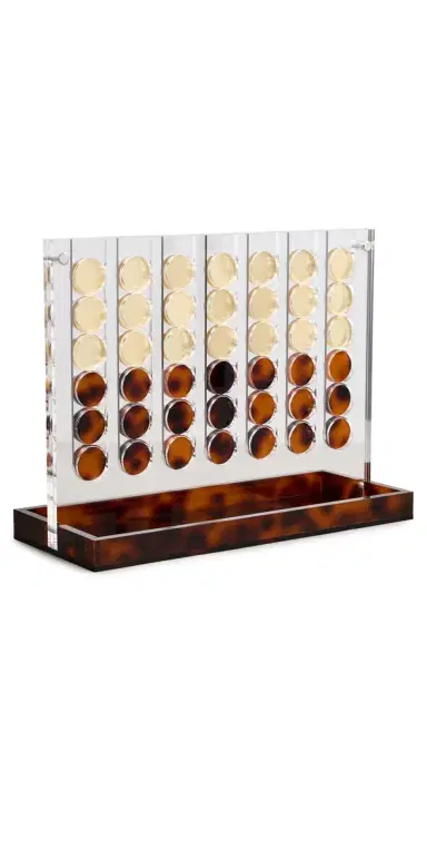 Tizo Design Lucite Tortoise Connect Four Game | Thumbnail 1 Tizo Design Lucite Tortoise Connect Four Game | Thumbnail 1