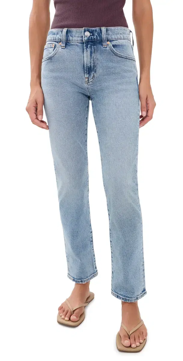 Madewell Jules Slim Straight Jeans RAEBROOK WASH