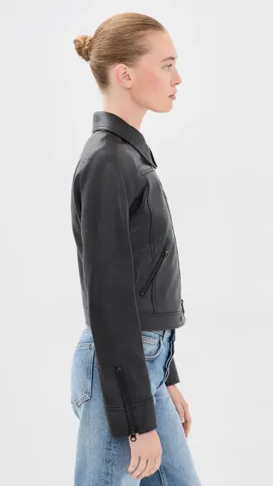 Courrèges Reedition Leather Jacket | Thumbnail 4