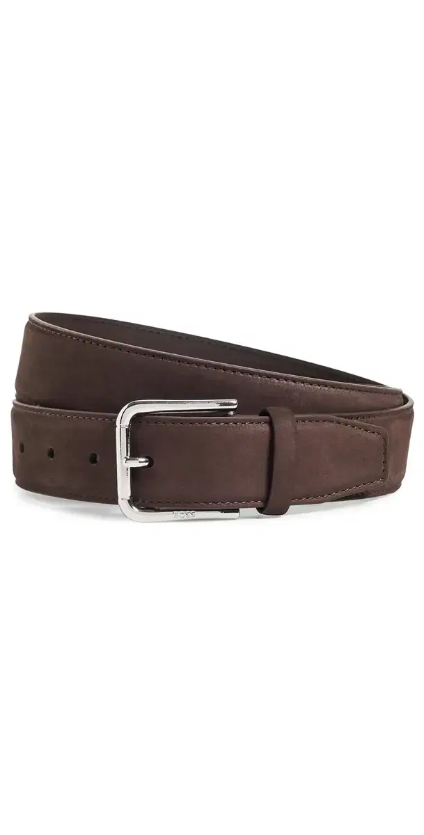 BOSS Navya Belt Dark Brown