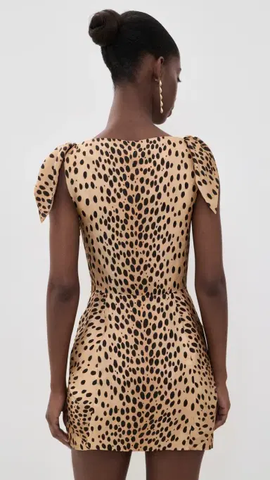 Cult Gaia Isma Dress Cheetah | Thumbnail 3 Cult Gaia Isma Dress Cheetah | Thumbnail 3