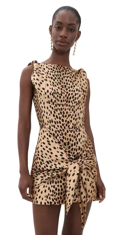 Cult Gaia Isma Dress Cheetah | Thumbnail 1 Cult Gaia Isma Dress Cheetah | Thumbnail 1