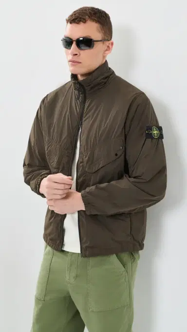 Stone Island Ultralight Stand Collar Jacket Coal Grey | Thumbnail 2 Stone Island Ultralight Stand Collar Jacket Coal Grey | Thumbnail 2