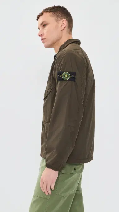 Stone Island Ultralight Stand Collar Jacket Coal Grey | Thumbnail 4 Stone Island Ultralight Stand Collar Jacket Coal Grey | Thumbnail 4