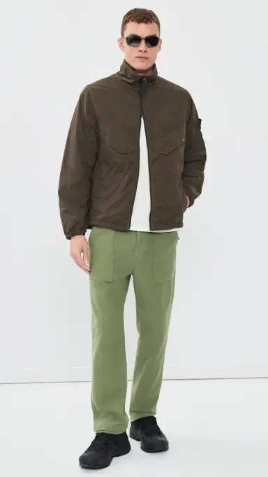 Stone Island Ultralight Stand Collar Jacket Coal Grey | Thumbnail 5 Stone Island Ultralight Stand Collar Jacket Coal Grey | Thumbnail 5