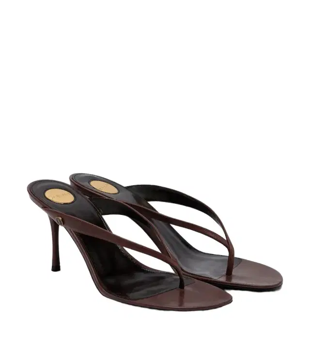 Saint Laurent Sue leather thong sandals