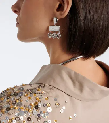 Déhanche Déhanche Koru drop earrings | Thumbnail 5
