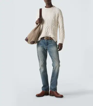 RRL Cotton, linen, and silk sweater | Thumbnail 2